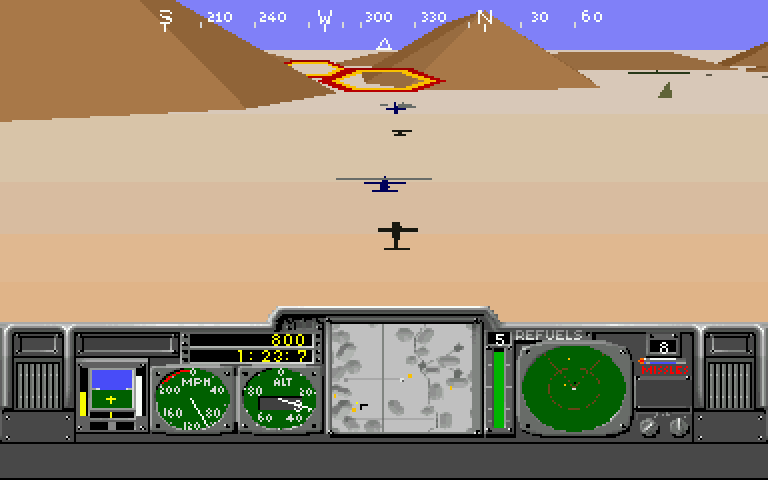 Steel Talons [Falcon030] atari screenshot